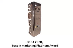 SOBA 2020, Best in Marketing Platinum Award