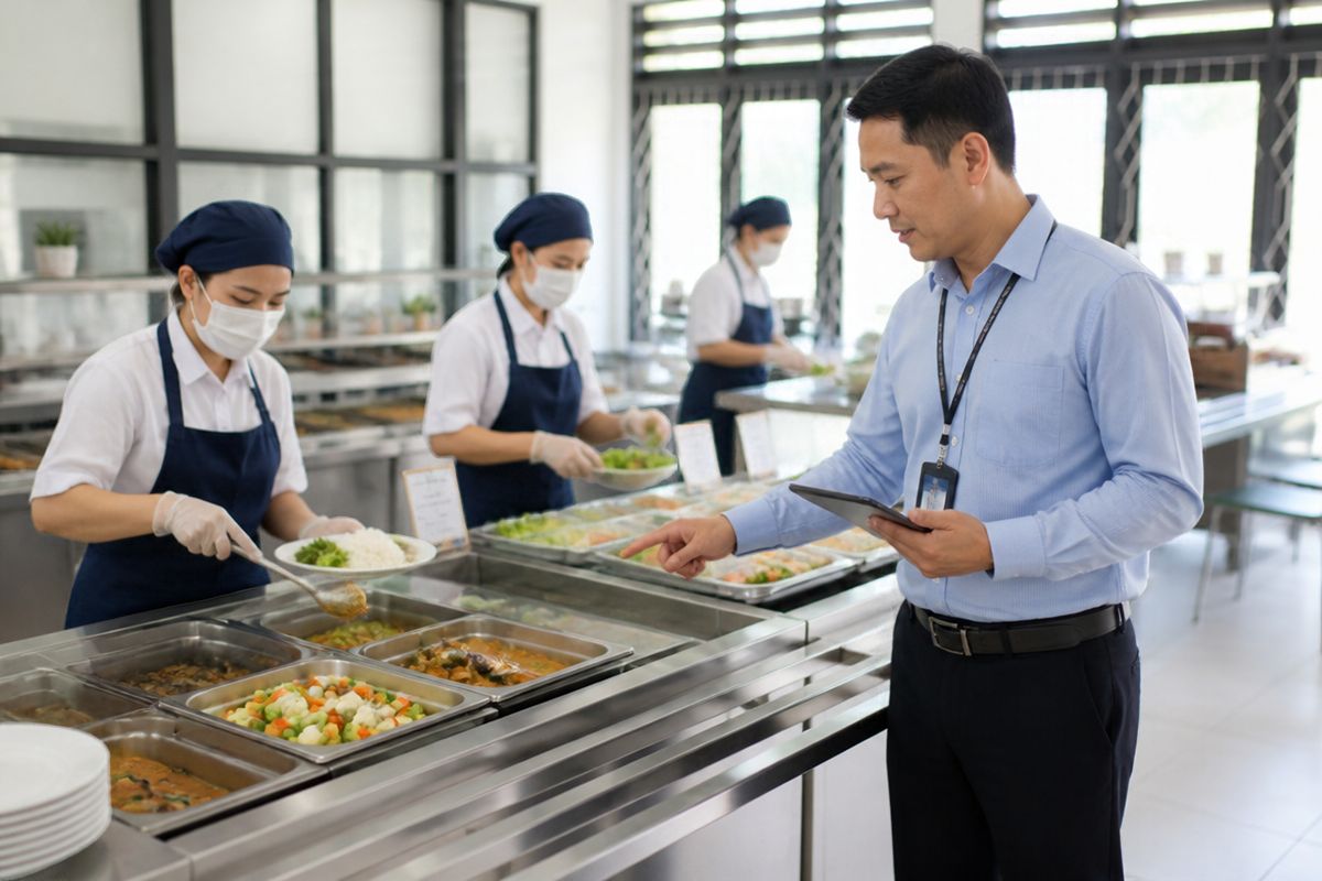 The Role of a Company Cafeteria Operator in Maintaining Food Safety and Hygiene